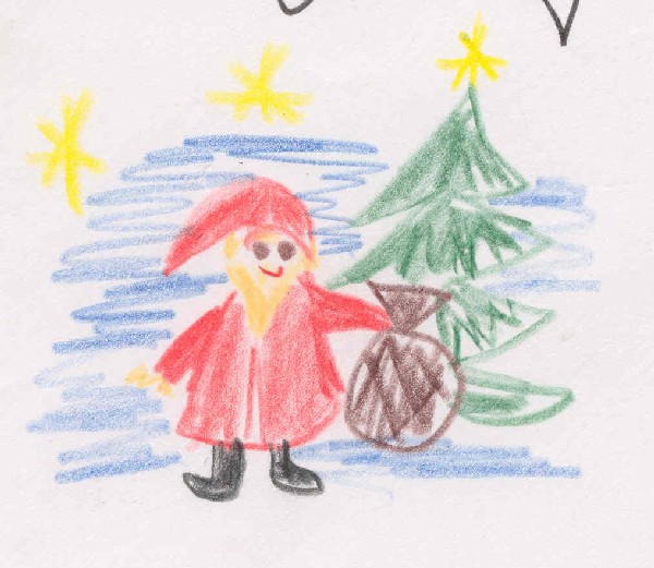 Kinderbrief an den Nikolaus aus St. Nikolaus