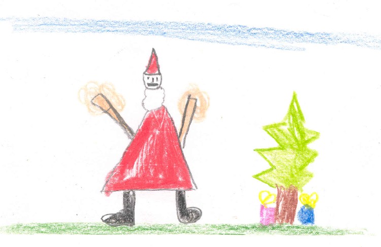 Kinderbrief an den Nikolaus aus St. Nikolaus