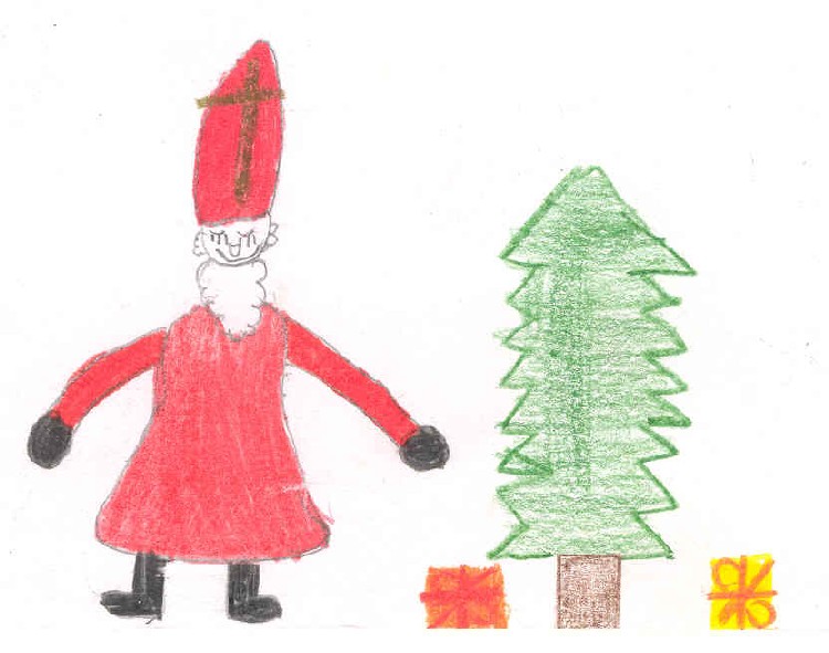 Kinderbrief an den Nikolaus aus St. Nikolaus