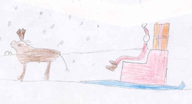 Kinderbrief an den Nikolaus aus St. Nikolaus